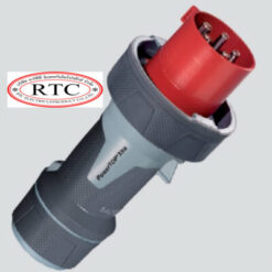 เพาเวอร์ปลั๊กตัวผู้กันน้ำ  IP67 NO.13219 3P+E 125A 400V MENNEKES