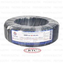 สายไฟอลูมิเนียม THW-A 1x10 Sq.mm.United