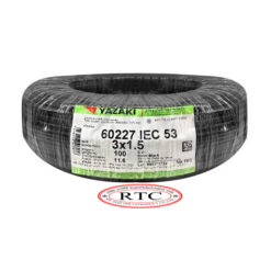 สายไฟ VCT 3x1.5 Sq.mm.450/750V Yazaki