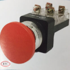 สวิตช์หัวเห็ดกดเด้งกลับ 25mm.LA167-CBM-251R 1NO+1NC ELZEN