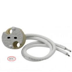 ขั้ว Halogen แบบกลมออกสาย GU5.3 JC-12V 50W